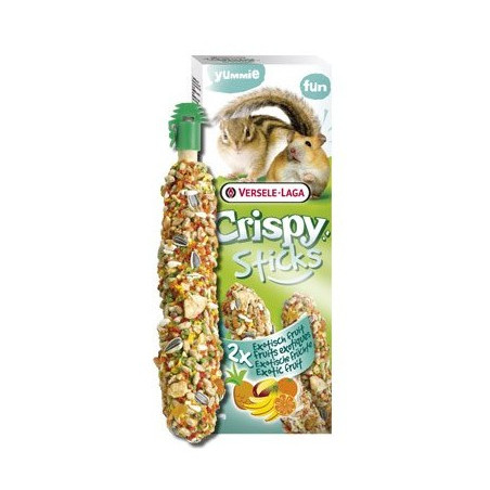 Versele Laga Crispy Sticks Hamster - Exotic Fruit