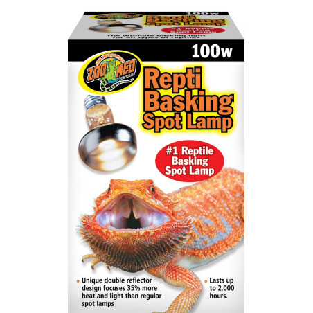 Zoomed  Repti Basking Spot Lamp