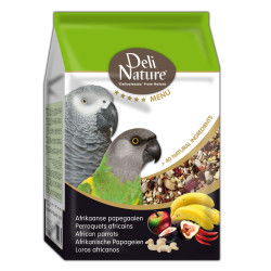 Deli Nature 5★ menu - African parrots 