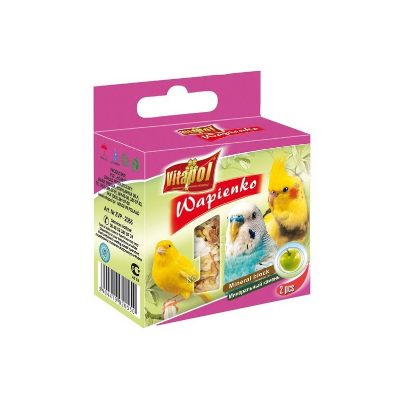 Vitapol Apple Mineral block for Birds