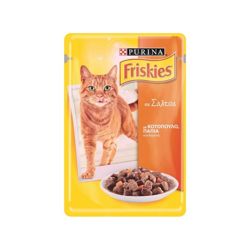 Friskies Κοτόπουλο - Πάπια & Λαχανικά 