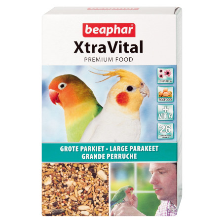 Beaphar Xtra Vital Large Parakeet  500gr