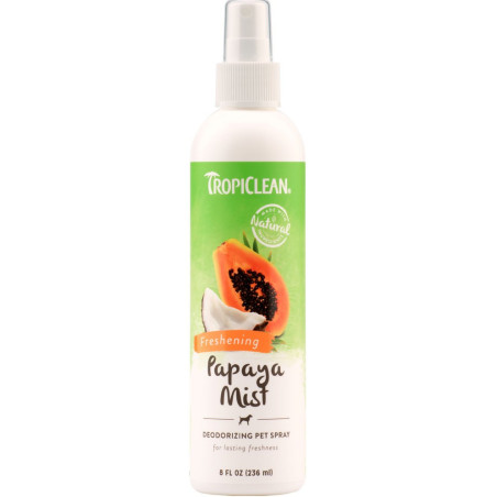 TropiClean Papaya Mist Deodorizing Spray Pet Spray 236ml