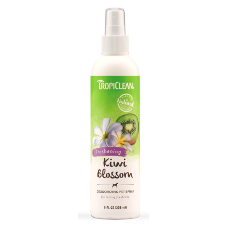 TropiClean Kiwi Blossom Deodorizing Pet Spray 236ml