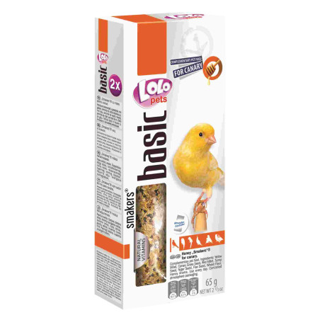 LoloPets Canary Smakers Honey  65gr