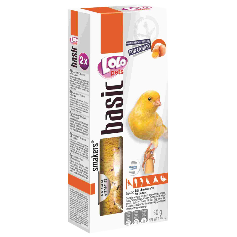 LoloPets Canary Smakers Egg 65gr LoloPets Canary Smakers Egg 65gr