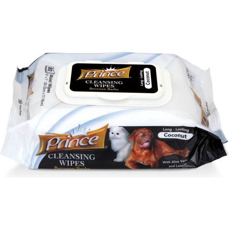 Prince Cleansing Wipes Coconut