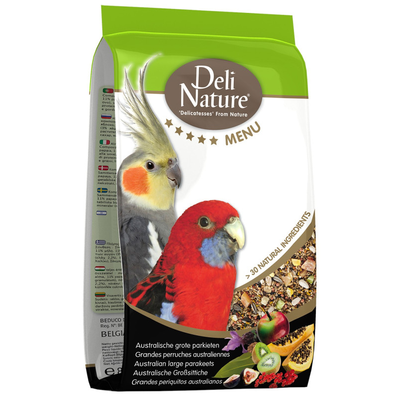 Deli Nature Five-star Menu Australian Large Parakeet