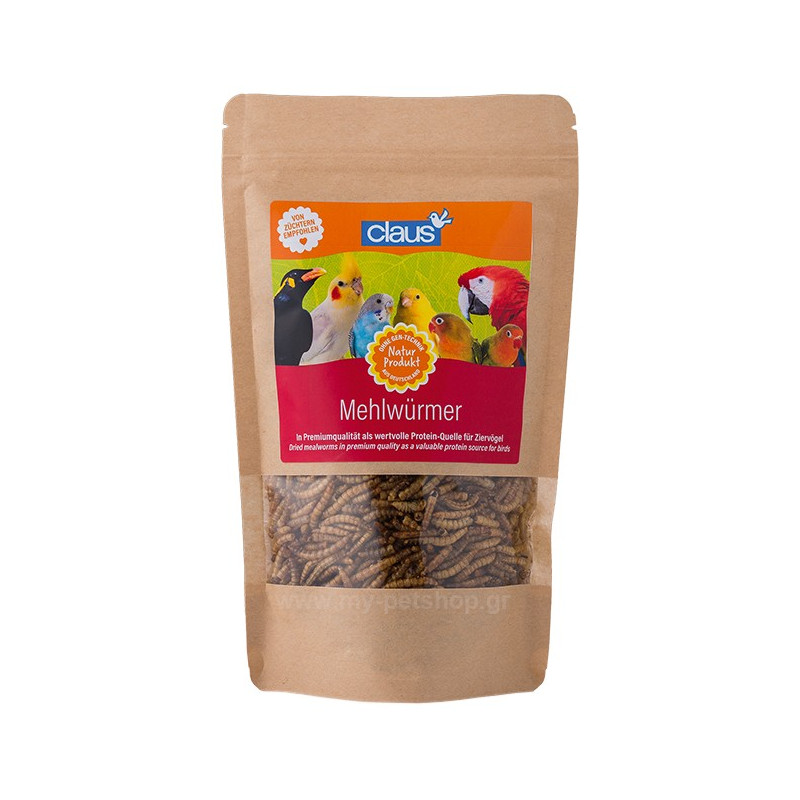 Claus Dried Mealworms  75gr