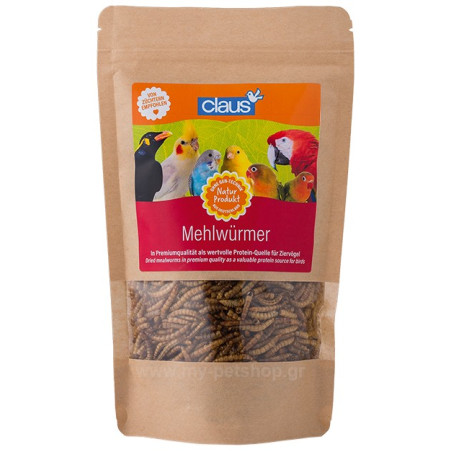 Claus Dried Mealworms  75gr