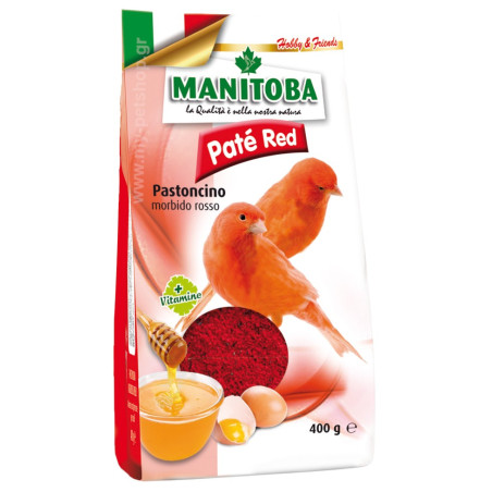 Manitoba Pate Red Eggfood  400gr