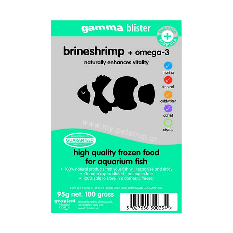 Gamma Brineshrimp & Omega-3  100gr